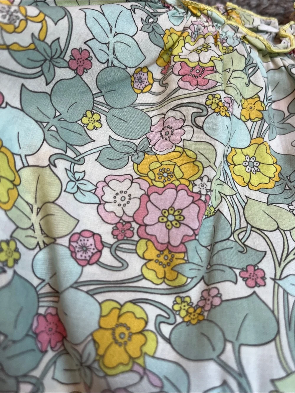 Bonpoint Floral Matching Set - Yellow, Pink & Mint